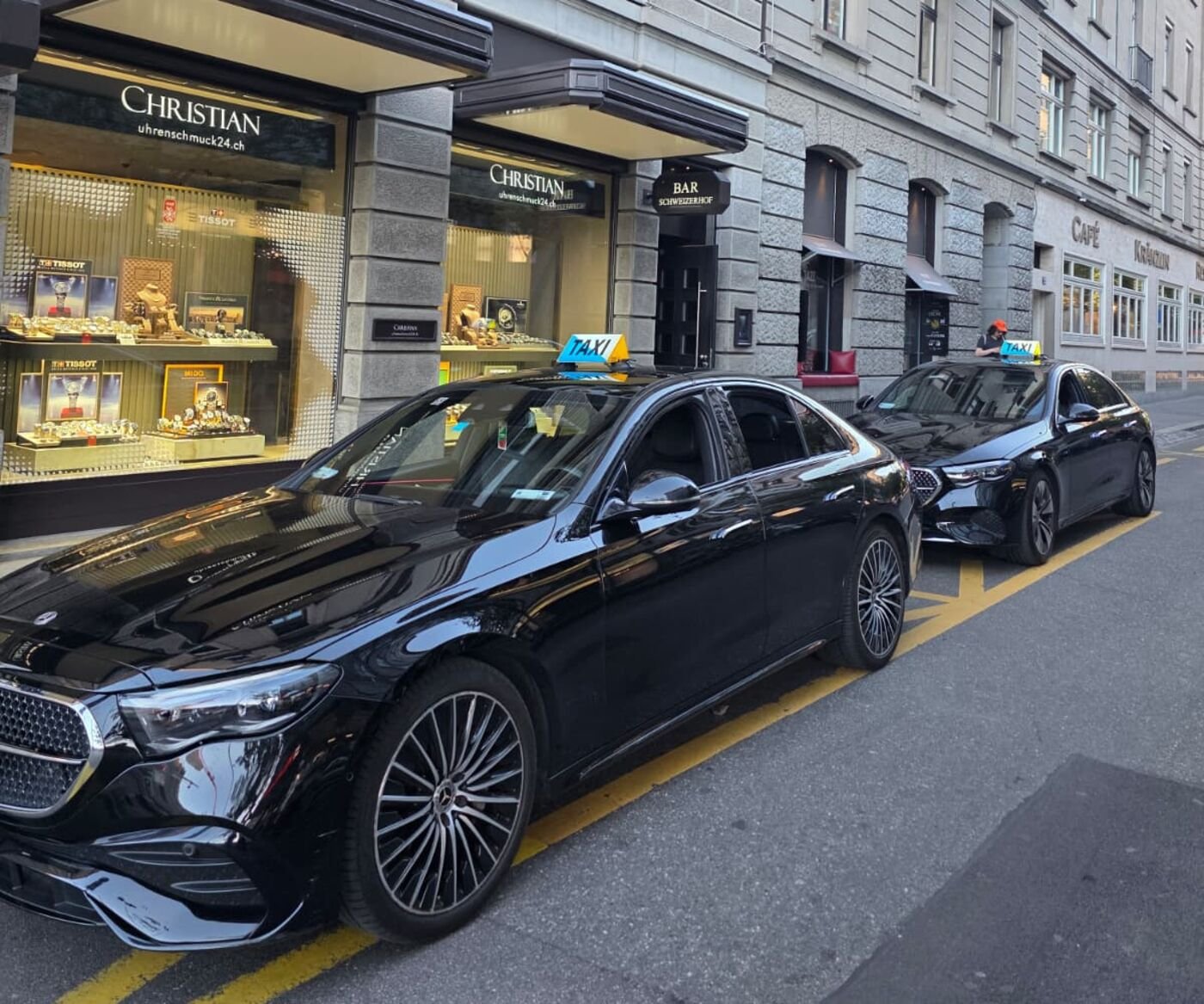 Mercedes E-Klasse im Einsatz